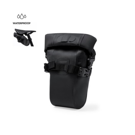 Sac de Vélo Imperméable Pratique Personnalisé Hydoria Matières : PVC Couleurs : noir personnalisable avec votre logo