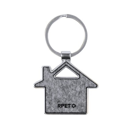 Porte-Clés Éco-responsable Personnalisable - Hailton Matières : métal