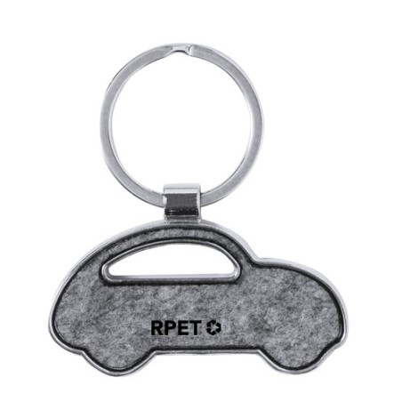 Porte-Clés Éco-responsable Personnalisable - Hailton Matières : métal personnalisation rapide en France