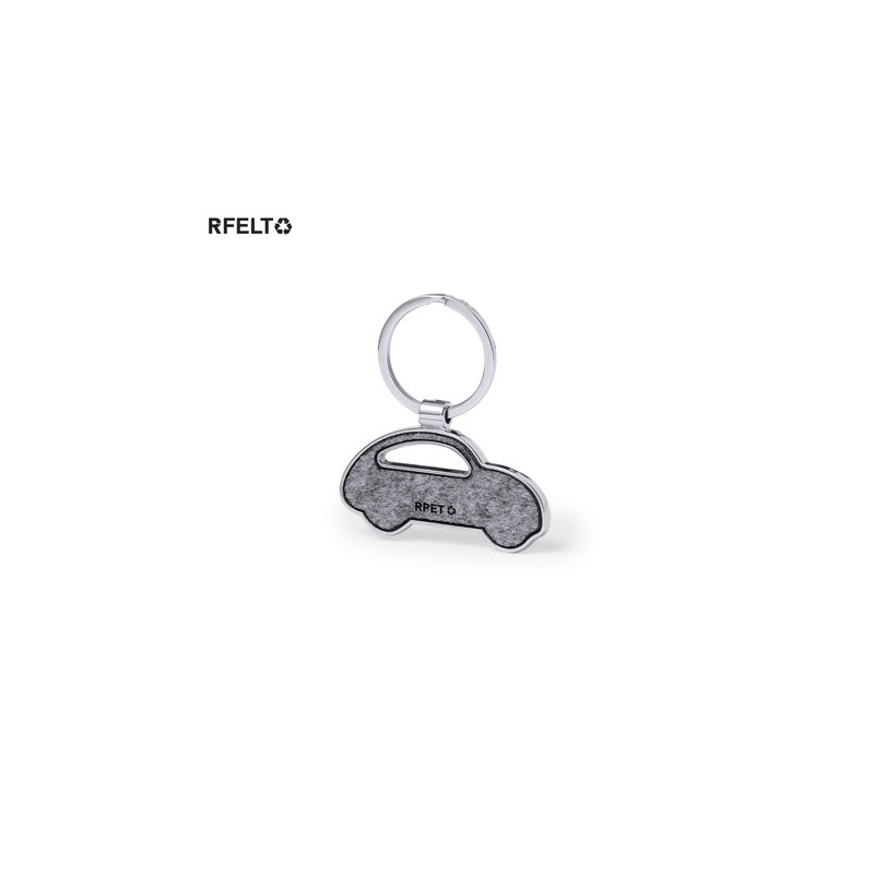 Porte-Clés Éco-responsable Personnalisable - Hailton Matières : métal objet promotionnel éco-responsable