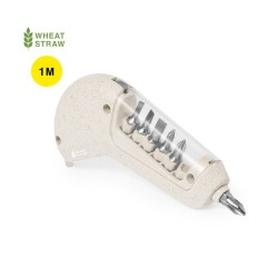 Mètre Grade Pratique et Éco-responsable Multi Outils 1m Drankil Matières : ABS Couleurs : naturel 2