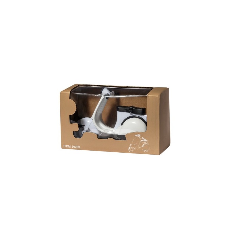 Maquette Miniature Personnalisée Unique Vespak pas cher Matières : métal Couleurs : blanc marquage laser ultra précis
