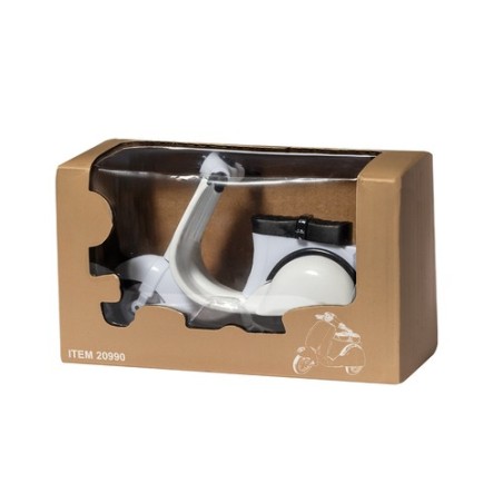 Maquette Miniature Personnalisée Unique Vespak pas cher Matières : métal Couleurs : blanc marquage laser ultra précis