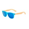 Lunettes de Soleil Personnalisées UV400 - Ferguson Pas Cher Matières : bambou Couleurs : jaune impression haute définition