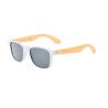 Lunettes de Soleil Personnalisées UV400 - Ferguson Pas Cher Matières : bambou Couleurs : vert clair goodies personnalisé en stoc