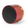 Haut-Parleur Bluetooth Personnalisé Éco-responsable pas cher - Lops Matières : bambou Couleurs : rouge cadeau collaborateur prem