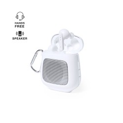 Écouteurs Bluetooth Personnalisés de Qualité Éco-responsable Boxy Couleurs : blanc 2