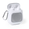 Écouteurs Bluetooth Personnalisés de Qualité Éco-responsable Boxy Couleurs : blanc goodies publicitaire événementiel