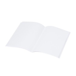 Cahier Éco-responsable Ensemencé Personnalisé Derna Couleurs : blanc impression haute définition