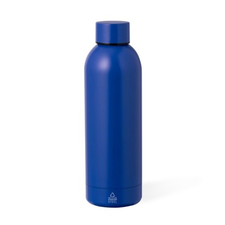 Bouteille Isotherme Éco-responsable Thermique - Keono Couleurs : bleu Matières : acier inoxydable recyclé