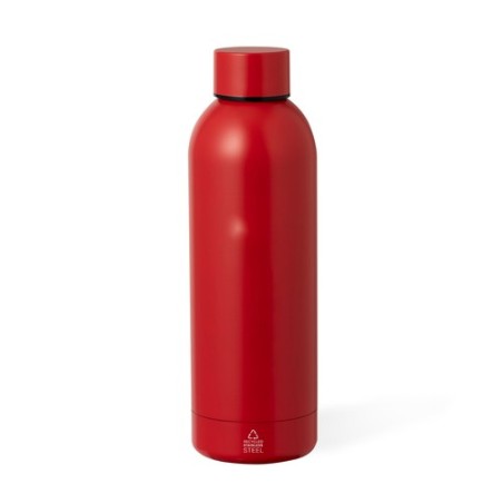 Bouteille Isotherme Éco-responsable Thermique - Keono Couleurs : bleu Matières : acier inoxydable recyclé impression logo haute 