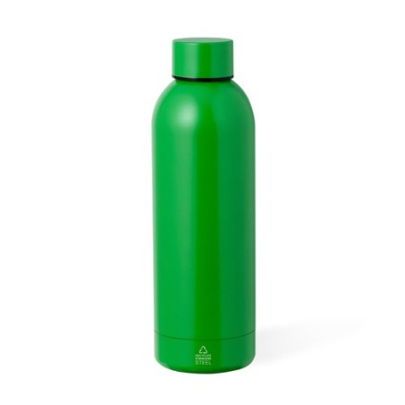 Bouteille Isotherme Éco-responsable Thermique - Keono Couleurs : bleu Matières : acier inoxydable recyclé goodies personnalisé e