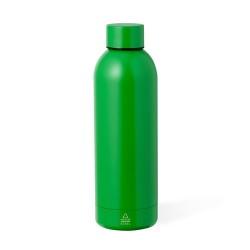 Bouteille Isotherme Éco-responsable Thermique - Keono Couleurs : blanc Matières : acier inoxydable recyclé cadeau client origina