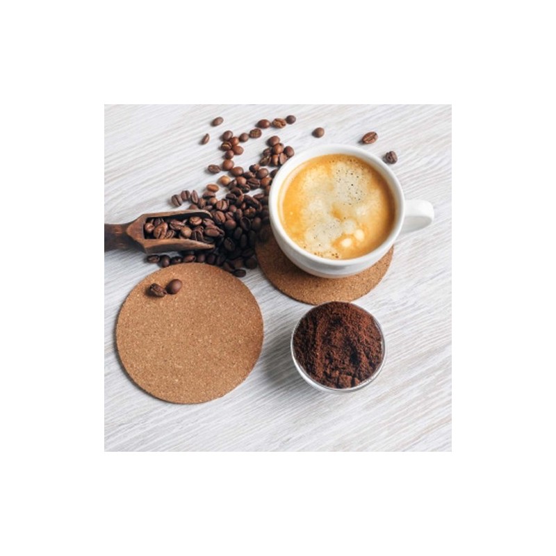 Set de Sous-Verres Yagger en Liège Naturel