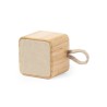 Enceinte Bluetooth Éco-responsable Personnalisée pas cher - Haut-Parleur Kiefer Matières : bambou cadeau entreprise pas cher