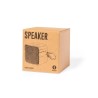 Enceinte Bluetooth Éco-responsable Personnalisée pas cher - Haut-Parleur Kiefer Matières : bambou livraison express 24h 48h