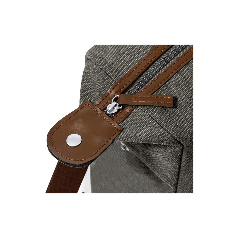 Sac à Dos Éco-responsable pour le Business et les Loisirs - Grant Matières : toile Couleurs : gris impression haute définition