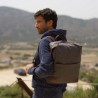 Sac à Dos Éco-responsable pour le Business et les Loisirs - Grant Matières : toile Couleurs : gris marquage laser ultra précis