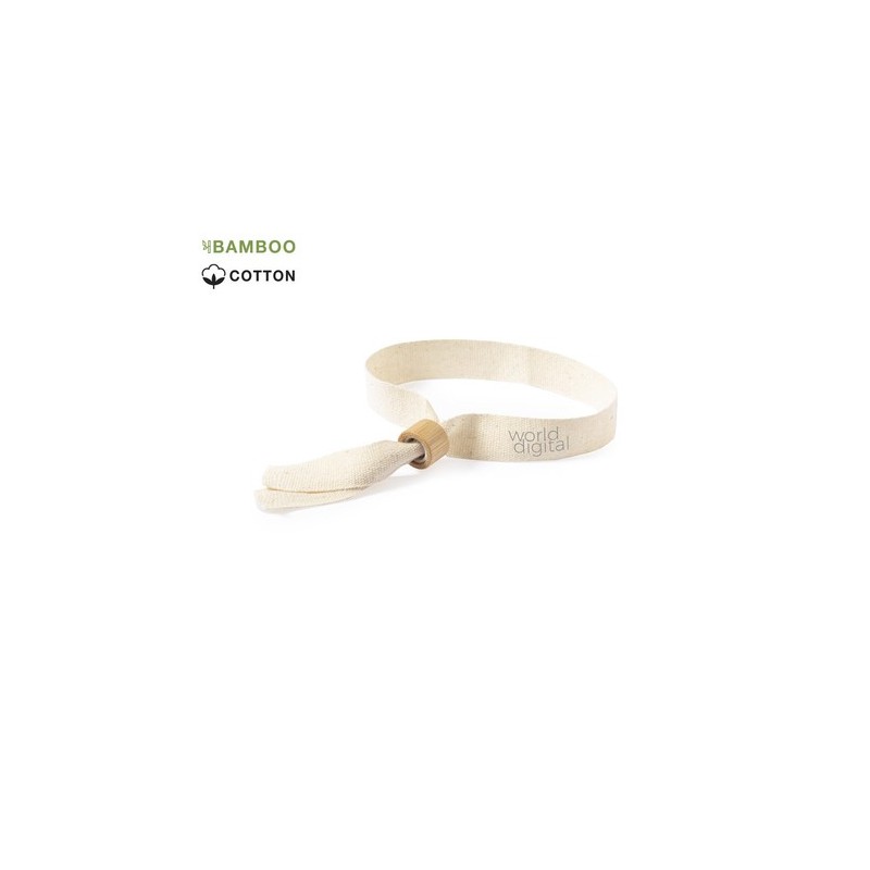 Bracelet Bosgo en Coton Naturel - Personnalisable