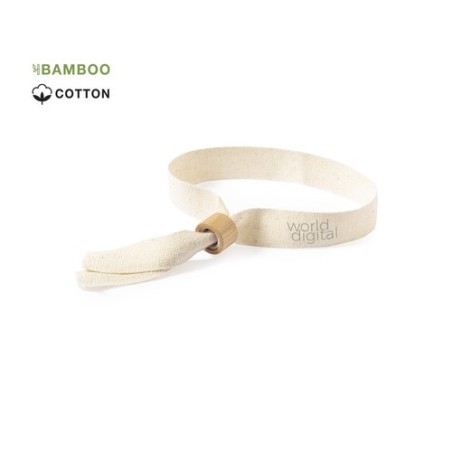 Bracelet Personnalisé Événementiel Bosgo Matières : bambou