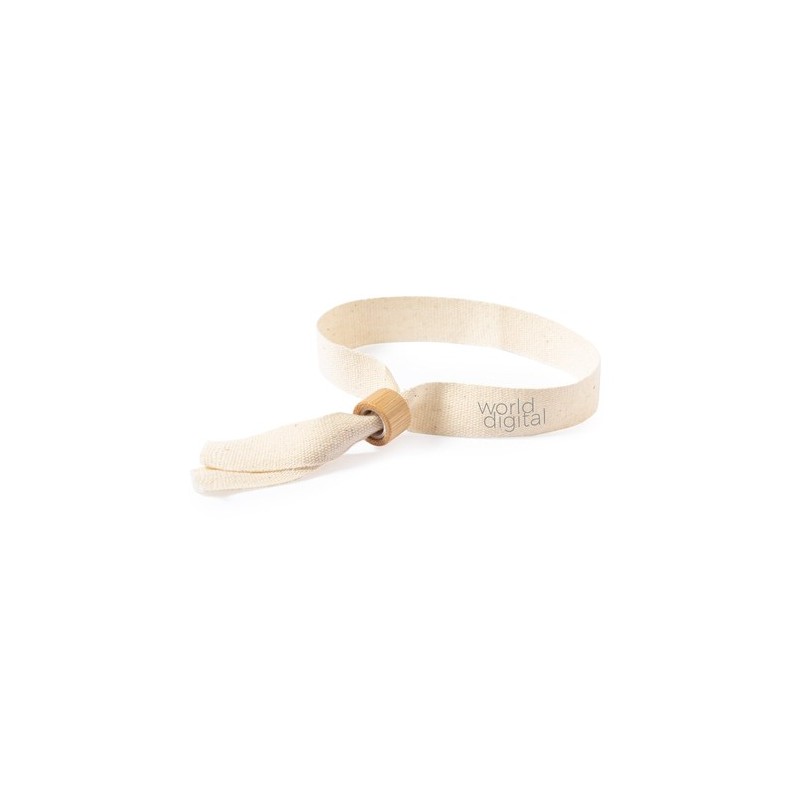 Bracelet Personnalisé Événementiel Bosgo Matières : bambou goodies publicitaire événementiel