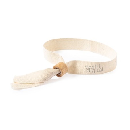 Bracelet Bosgo en Coton Naturel - Personnalisable