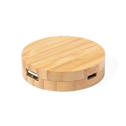 Port USB Éco-responsable Pratique Personnalisé Lasiar Matières : bambou 2