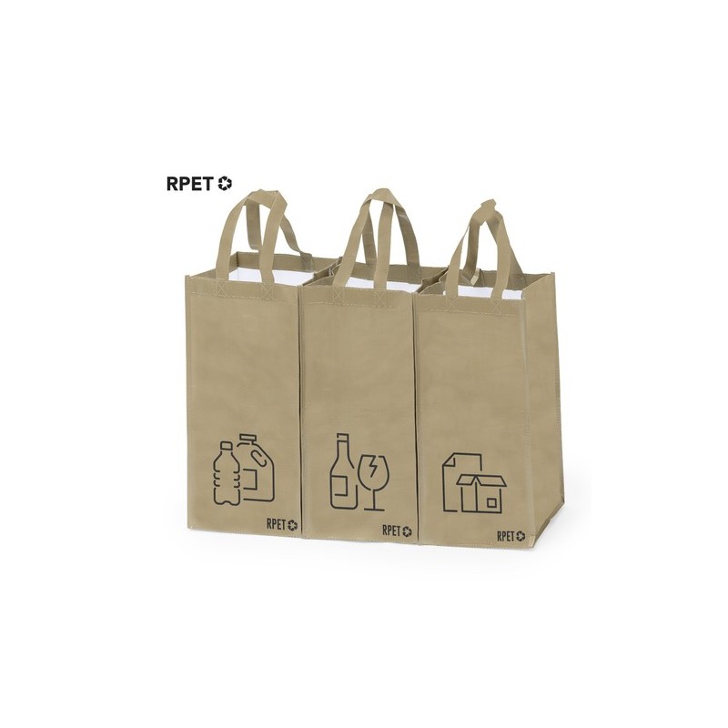 Set de Sacs Personnalisés Éco-responsables Pratiques Pas Cher Stuggar Matières : polyester recyclé