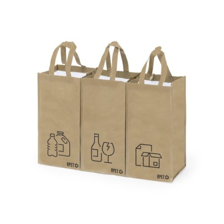 Set de Sacs Personnalisés Éco-responsables Pratiques Pas Cher Stuggar Matières : polyester recyclé personnalisable avec votre lo