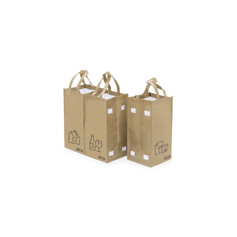 Set de Sacs Personnalisés Éco-responsables Pratiques Pas Cher Stuggar Matières : polyester recyclé cadeau entreprise pas cher