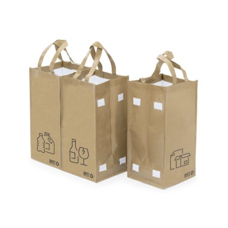 Set de Sacs Personnalisés Éco-responsables Pratiques Pas Cher Stuggar Matières : polyester recyclé cadeau entreprise pas cher