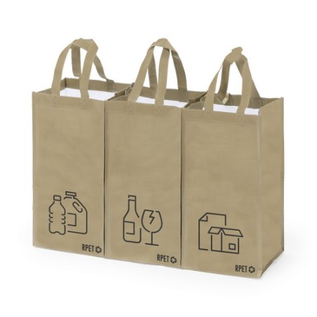 Set de Sacs Personnalisés Éco-responsables Pratiques Pas Cher Stuggar Matières : polyester recyclé goodies publicitaire événemen