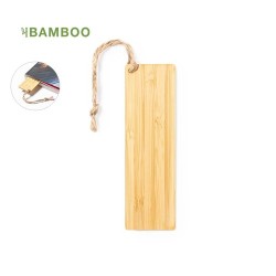 Marque Pages Éco-responsable Personnalisé Cadeau Publicitaire Momo Matières : bambou