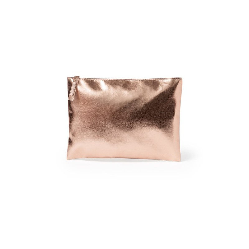 Trousse de Toilette Élégante Personnalisée pas cher - Nécessaire Darak Matières : PU Couleurs : rose personnalisable avec votre 