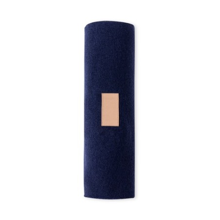 Écharpe unisexe personnalisée Kinar Matières : acrylique Couleurs : noir accessoire événementiel unique