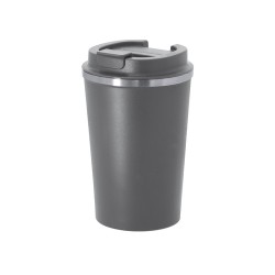 Mug Isotherme Pratique Personnalisé Éco-responsable Vicuit Matières : acier inoxydable Couleurs : gris
