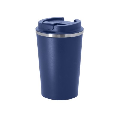 Mug Isotherme Pratique Personnalisé Éco-responsable Vicuit Matières : acier inoxydable Couleurs : gris cadeau client original