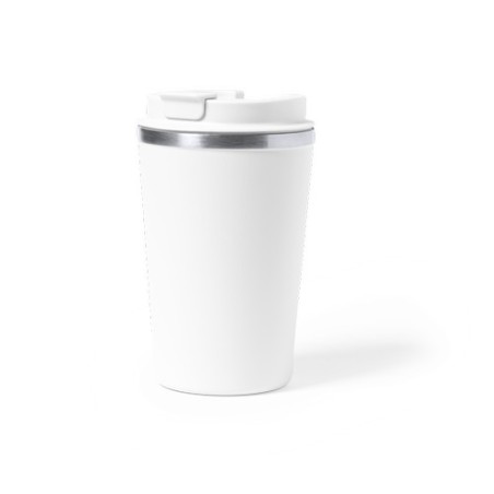 Mug Isotherme Pratique Personnalisé Éco-responsable Vicuit Matières : acier inoxydable Couleurs : bleu marine objet publicitaire
