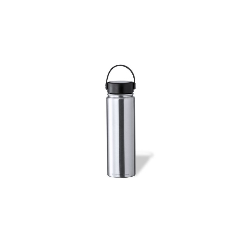 Bidon Isotherme Personnalisé Premium - Bouteille Thermique Xegaz Matières : acier inoxydable Couleurs : argenté