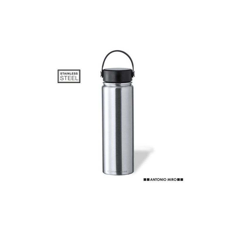 Bidon Isotherme Personnalisé Premium - Bouteille Thermique Xegaz Matières : acier inoxydable Couleurs : argenté personnalisable 