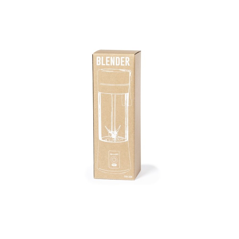 Mélangeur Personnalisé Pratique et Élégant - Mixeur Fruver Pas Cher Couleurs : blanc objet promotionnel éco-responsable