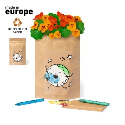 Pot de Fleurs Éco-responsable Personnalisé pas cher - Halors Matières : papier recyclé