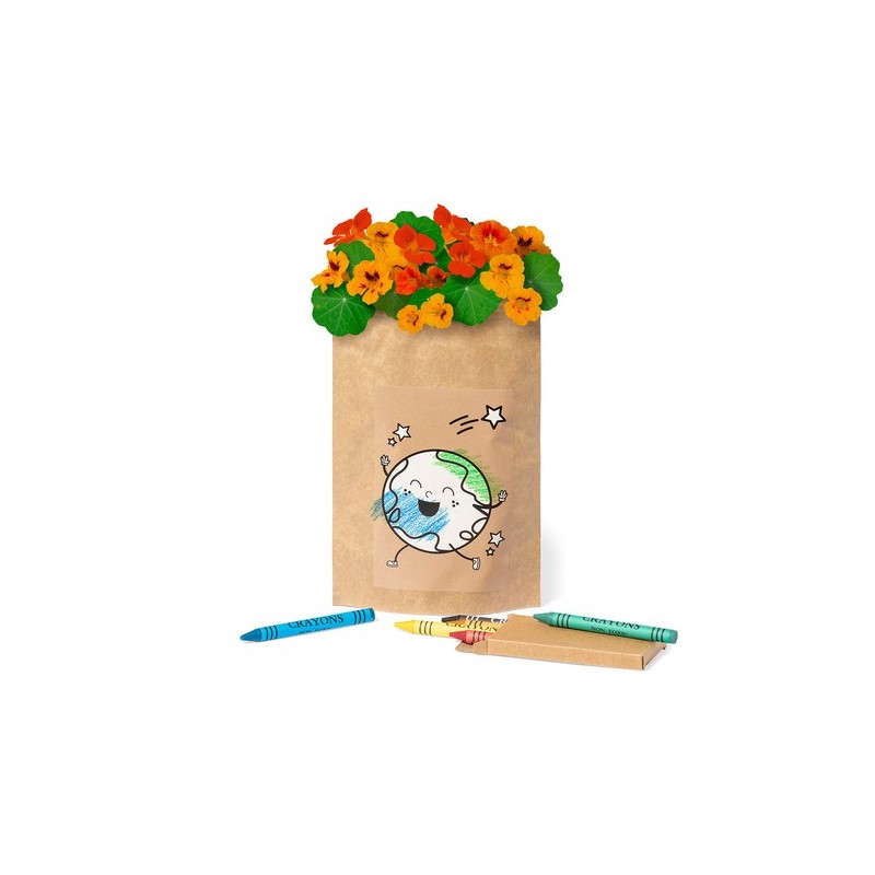 Pot de Fleurs Éco-responsable Personnalisé pas cher - Halors Matières : papier recyclé goodies publicitaire événementiel