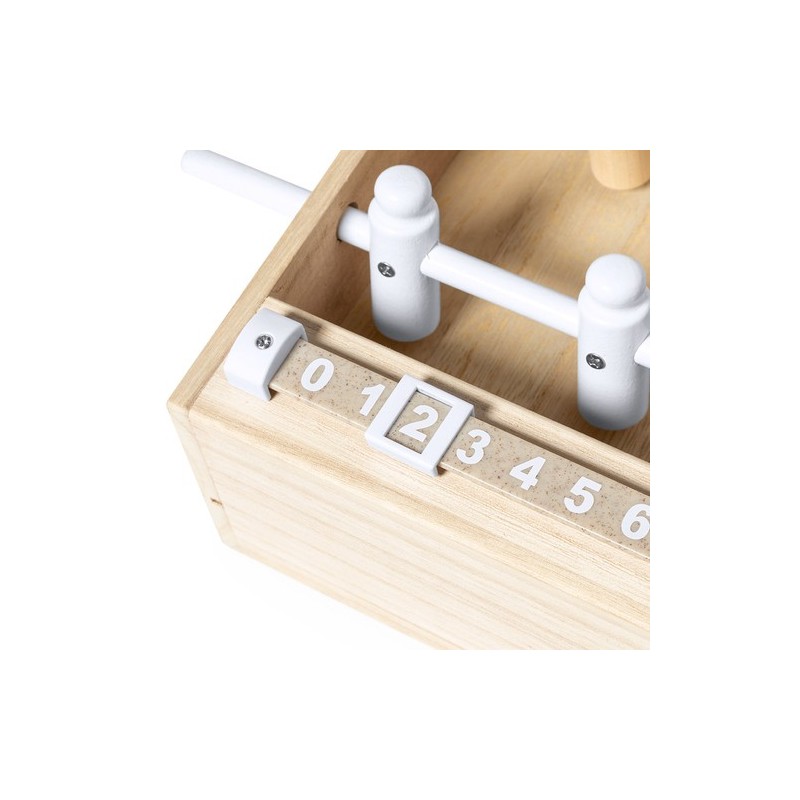 Mini Babyfoot Helmmet - Le Jeu Amusant en Bois