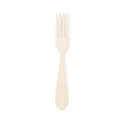Fourchette Éco-responsable Personnalisée - Offen Pas Cher Matières : bois 2