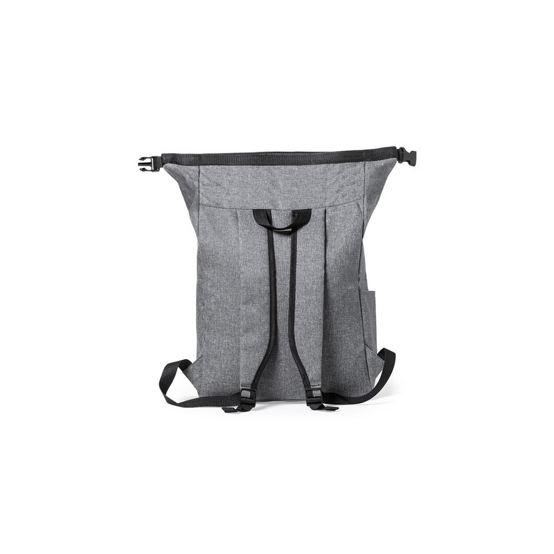 Sac à Dos Éco-responsable Durable Personnalisé Pas Cher - Sherpak Matières : PET recyclé Couleurs : noir goodies entreprise desi
