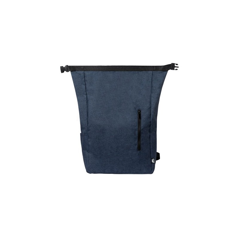 Sac à Dos Éco-responsable Durable Personnalisé Pas Cher - Sherpak Matières : PET recyclé Couleurs : noir cadeau affaires élégant