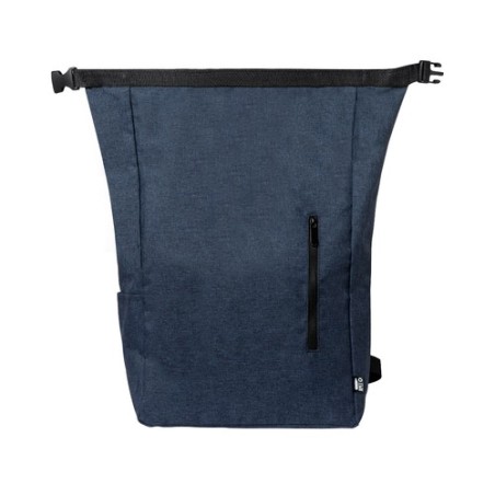 Sac à Dos Éco-responsable Durable Personnalisé Pas Cher - Sherpak Matières : PET recyclé Couleurs : noir cadeau affaires élégant