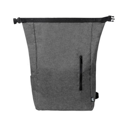 Sac à Dos Éco-responsable Durable Personnalisé Pas Cher - Sherpak Matières : PET recyclé Couleurs : noir personnalisation sur me