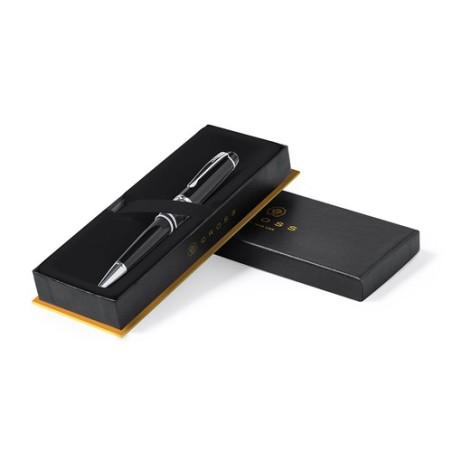 Stylo d'entreprise raffiné Bailey Light Couleurs : noir cadeau entreprise pas cher
